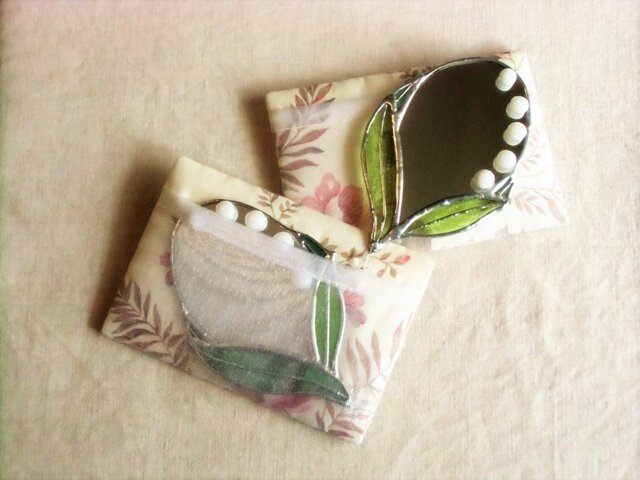 すずらんの手鏡の画像1枚目