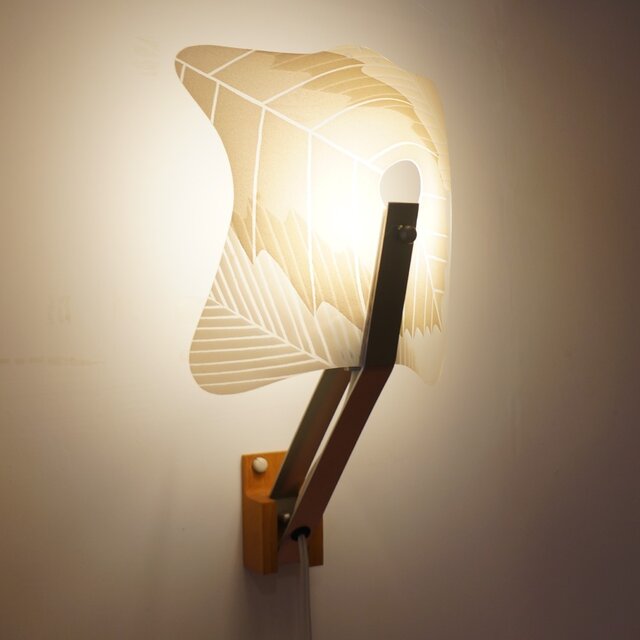 2Way Lamp バンドリ (ホワイトリーフ柄)の画像1枚目
