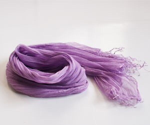 シルク コットン shawlの画像1枚目