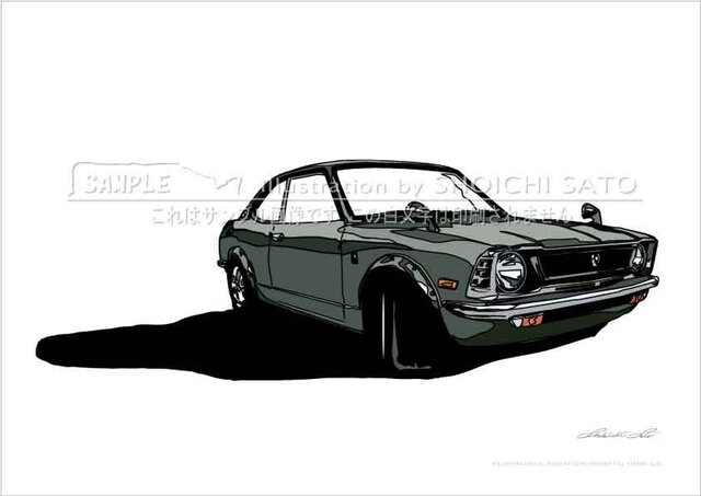 NC-428カローラレビンTE27限定版画 直筆サイン額装●作家平右ヱ門 NC-428カローラレビンTE27限定版画 直筆サイン額装○作家平右ヱ