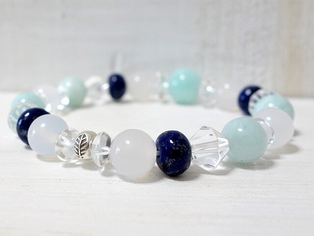 良縁を繋ぎ希望と幸運を引き寄せる＃05～天然石ブレスレット | iichi