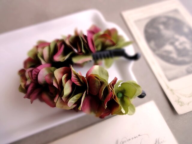 バナナクリップ■紫陽花の花びら■G×Rの画像1枚目
