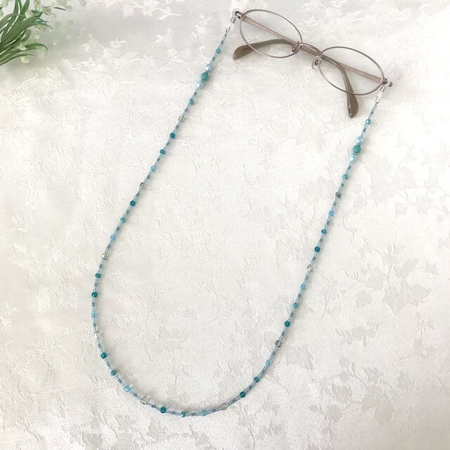 チェコガラス ビーズ メガネチェーン グラスコード メガネストラップ