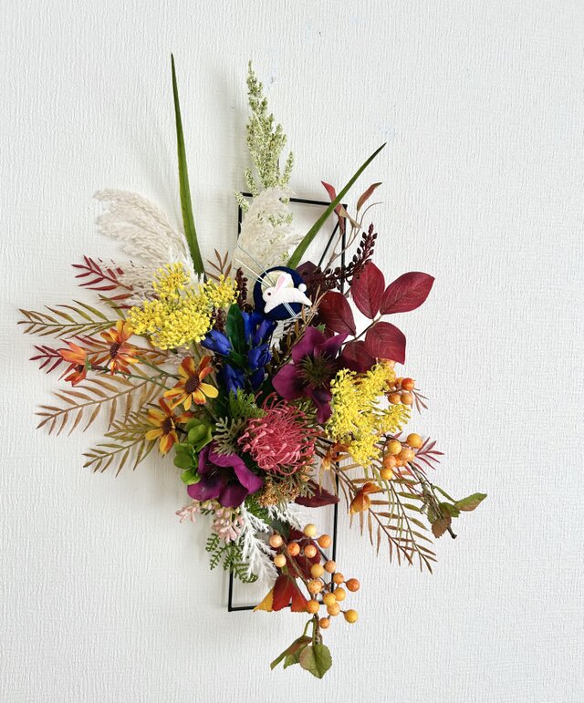 お誕生日プレゼント♡季節の壁掛け飾り