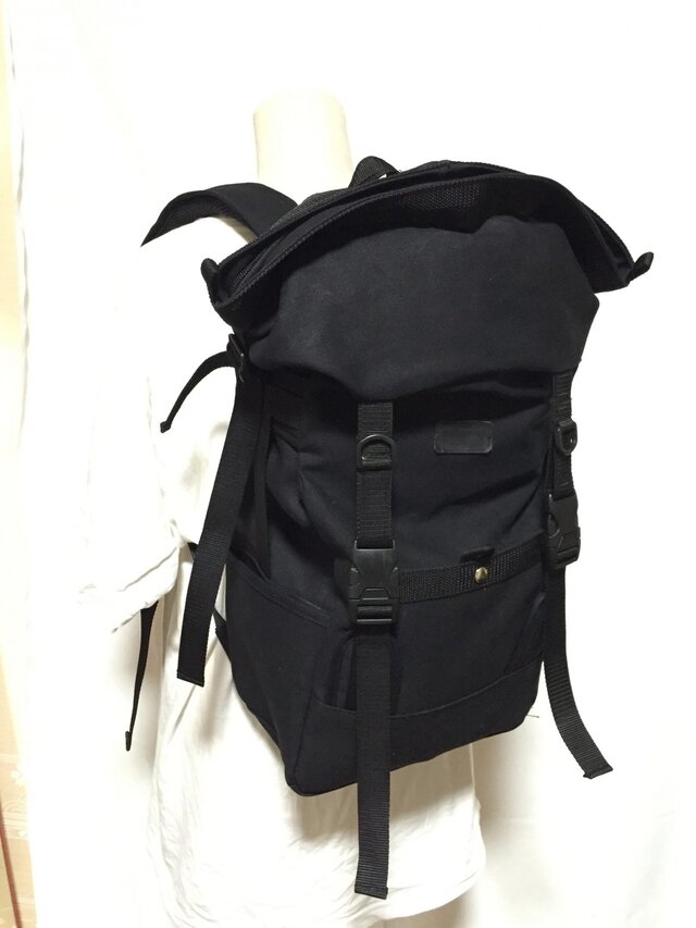 STAG backpack BKの画像1枚目