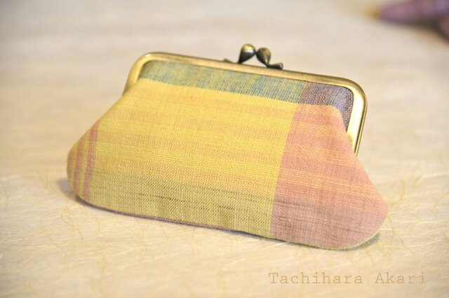 手紡ぎ和綿がまぐち ✳︎店舗にて販売終了致しましたの画像1枚目
