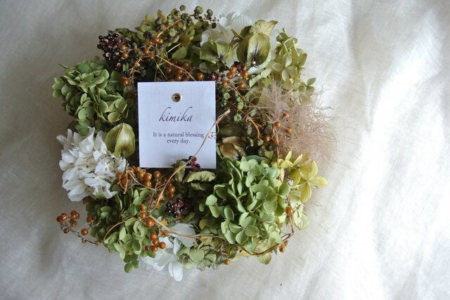 紫陽花のwreath.山郷の画像1枚目
