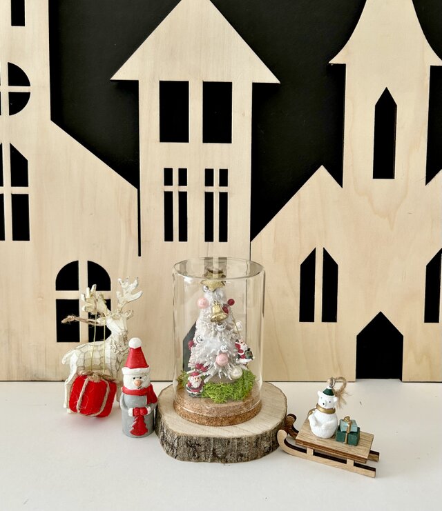 Xmas minitree arrange + Xmas display