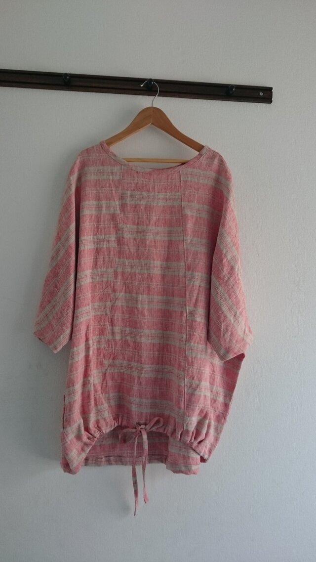 切り替えドルマンチュニック