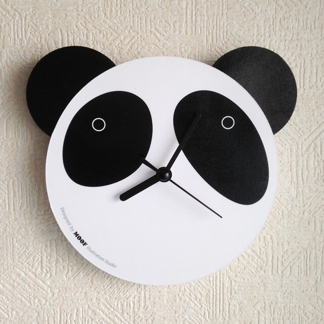 Wall Clock type2 _Pandaの画像1枚目