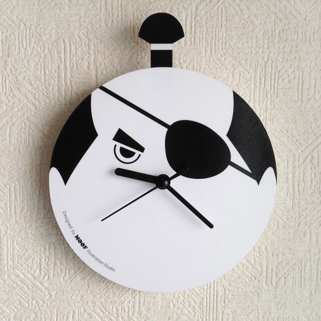 Wall Clock type2 _Samuraiの画像1枚目