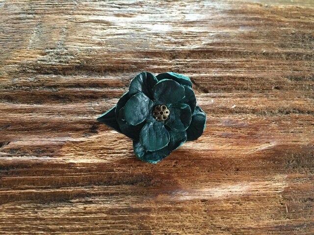 革花のブローチピン 金具2cm G7の画像1枚目
