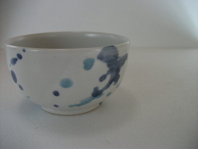 しずく模様お茶碗(小)の画像1枚目
