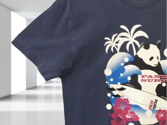 PANDA SURF 【パンダ サーフ】カラー:ストーンウォッシュブルーの画像1枚目