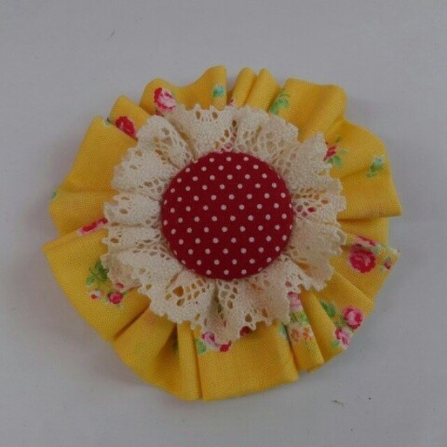ラブリー!お花ブローチの画像1枚目