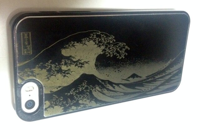 葛飾北斎 富嶽三十六景携帯ケース( iPhone5用)の画像1枚目
