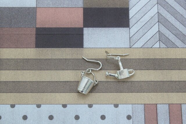miniature tool pierce バケツ&ジョーロの画像1枚目