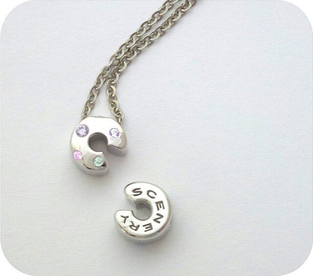 シルバーアクセサリー ペンダント 紫陽花 ファイブ-エレメントの画像1枚目