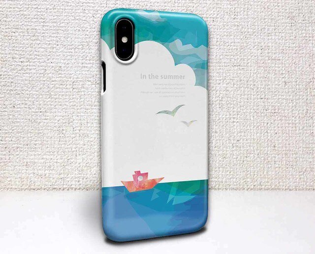 iphone ハードケース iPhoneX iphone8 iphone8 plus 夏 イン・ザ・サマー(夏の思い出)の画像1枚目