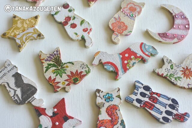 素材】犬猫デコパーツ 好きなもの5個セット！！ | iichi 日々の暮らし