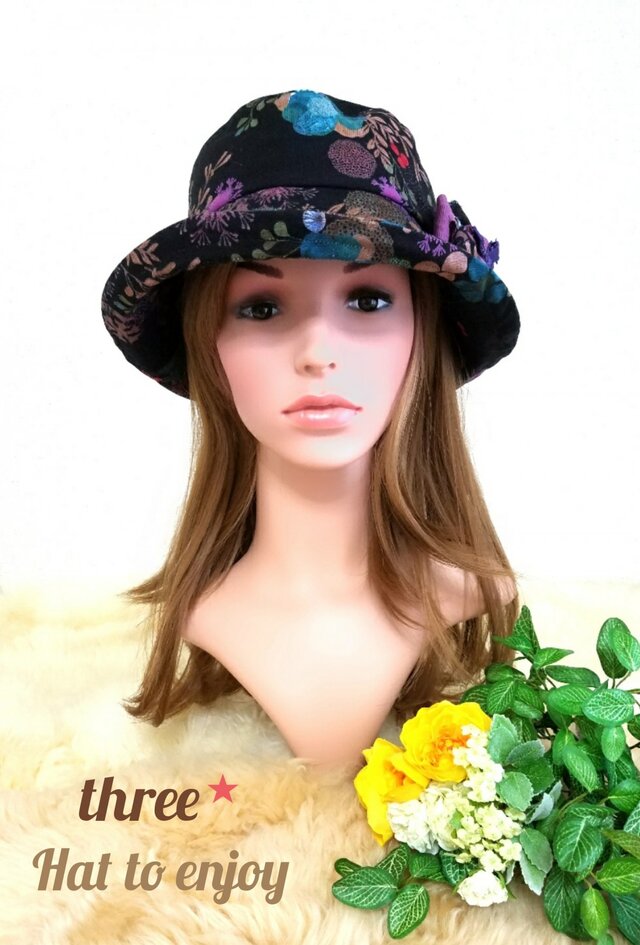 コサージュ クロッシェ *サイズ調節付き ワイヤー入りの画像1枚目