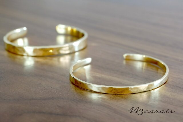 K18刻印有り　バングル　Cms K18刻印有り バングル Cms K18・ダイヤ/シルバーバングル – ex