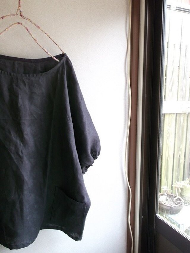 リネンドルマンパフプルオーバー