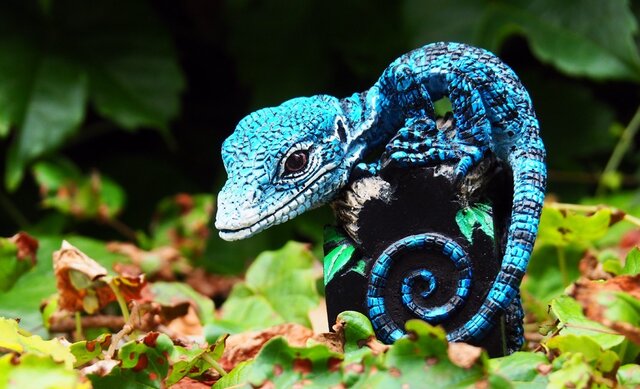 コバルトツリーモニター 【スタチュー】の画像1枚目