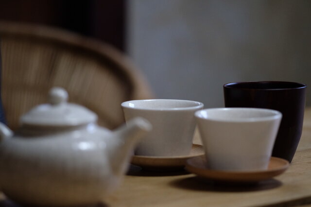 南景製陶園 煎茶碗・ 湯呑み（湯のみ） 白 貫入 南景製陶園 急須とセットで来客用に ペアでご使用もおすすめ