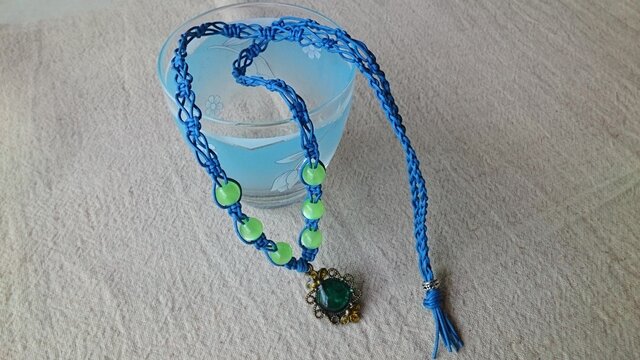 マクラメネックレス | iichi 日々の暮らしを心地よくするハンドメイド