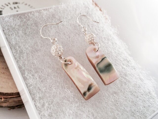ハンドメイドピアス3327 elegance pearl 2way ピアス ：zoule（ゾーラ） - gargle online
