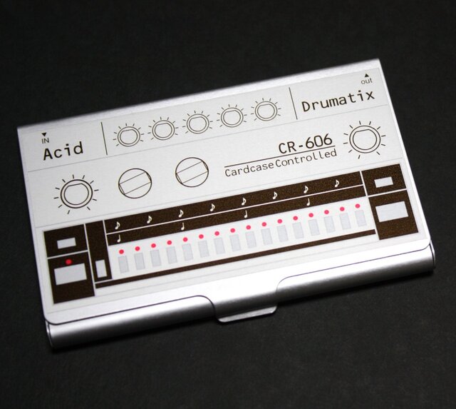 【カードケース】Acid CardCase Drumatix CR-606 カードケースリズムマシン Ver2.0の画像1枚目