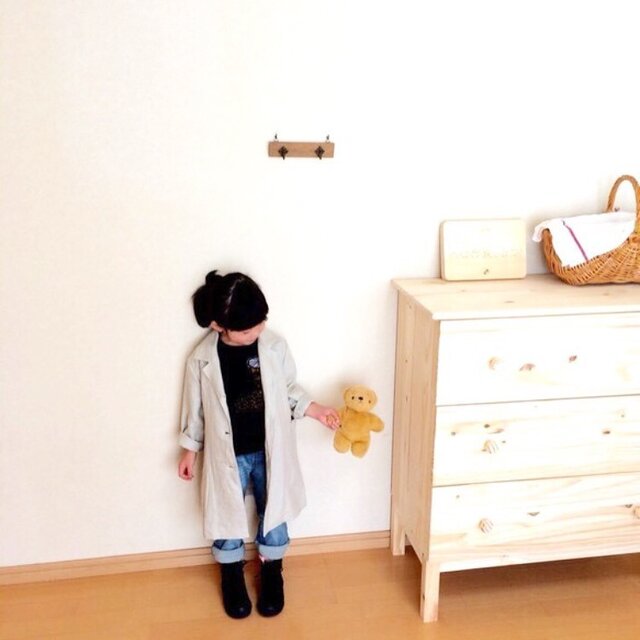 リネンショップコート キッズの画像1枚目
