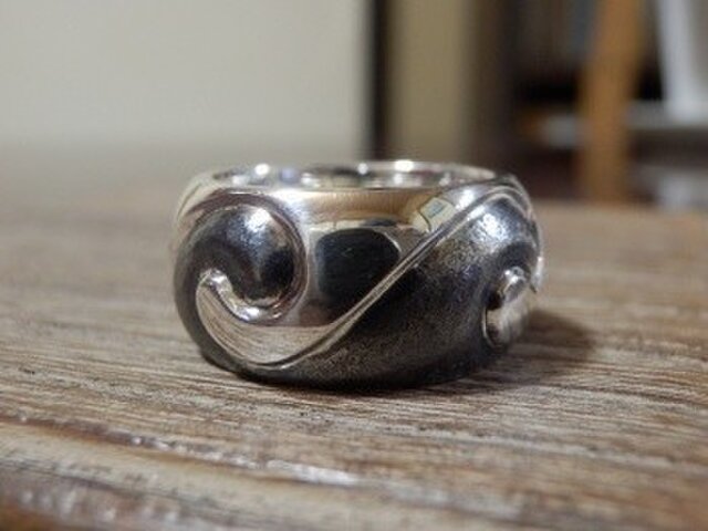 SV925波模様RINGの画像1枚目