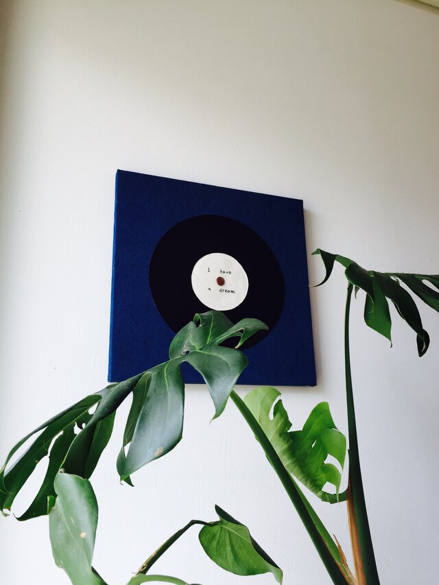 ファブリックパネル レコードの画像1枚目