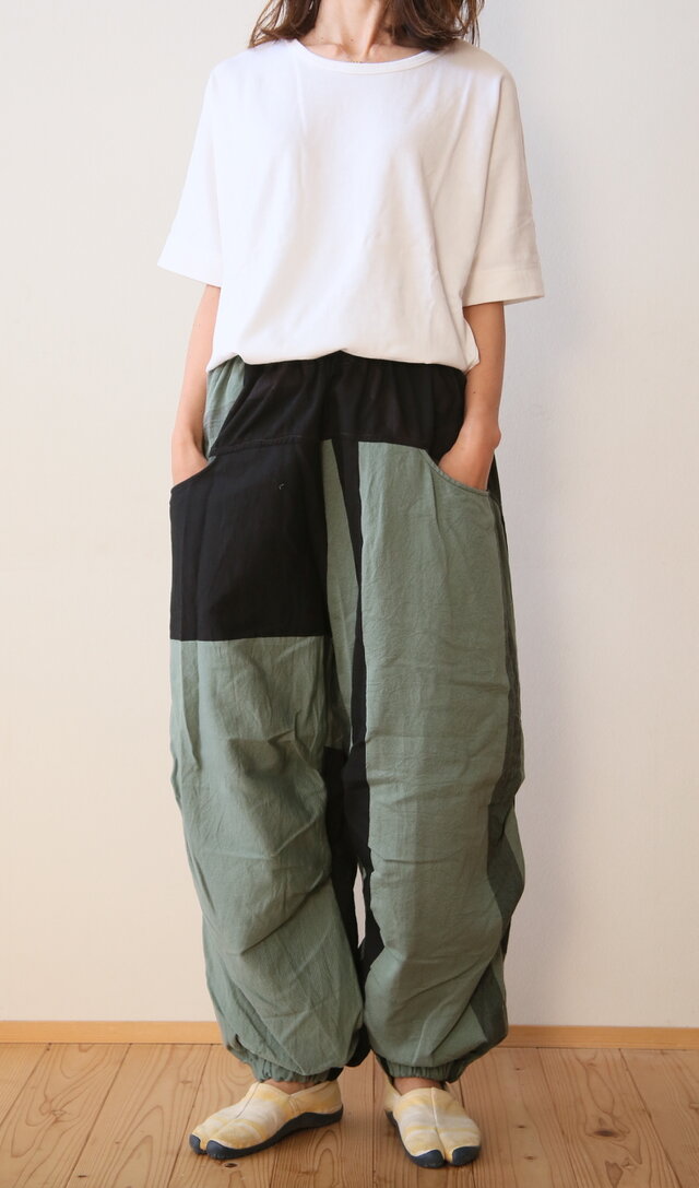 【NEW】nica pants FUTO cottonの画像1枚目