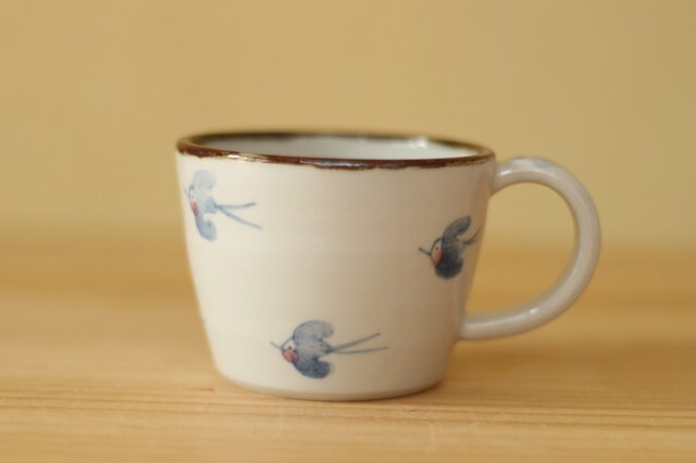 幸せの青い鳥のカップ。の画像1枚目