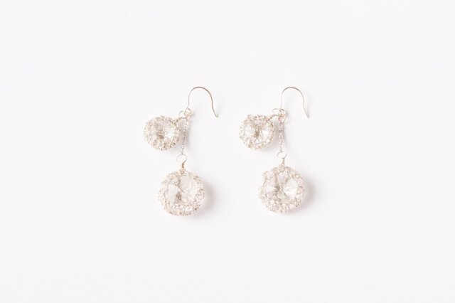 Bijoux pierced earring 2 Silverの画像1枚目