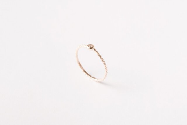 Line Ring K10 Diaの画像1枚目