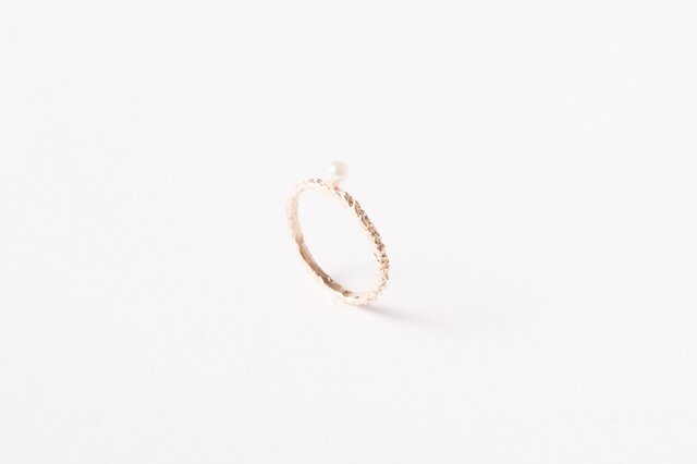 Line Ring K10 ACOYA ~#6の画像1枚目