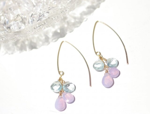 Scorolite×Aquamarine*Pierceの画像1枚目