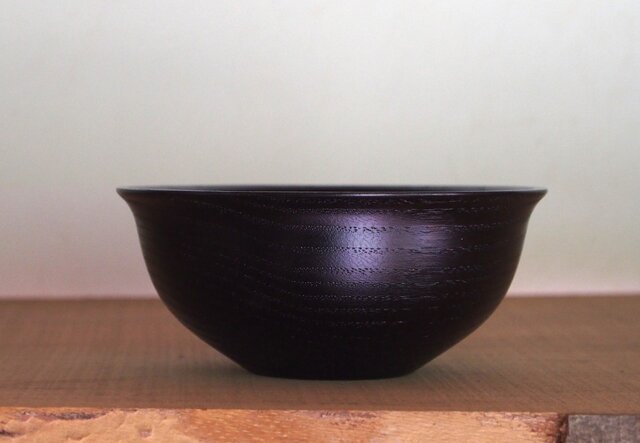 端反り椀小(栗)の画像1枚目