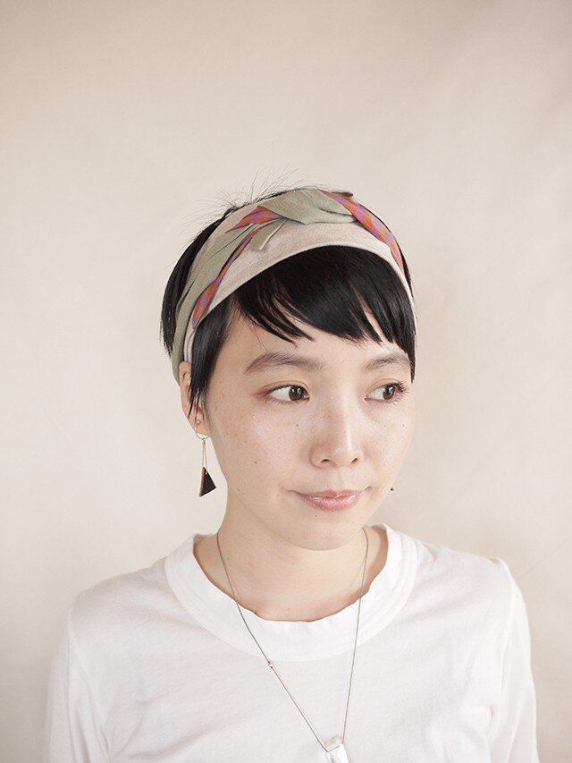 NEW▷patchwork turban <ss 3cloth-013>の画像1枚目