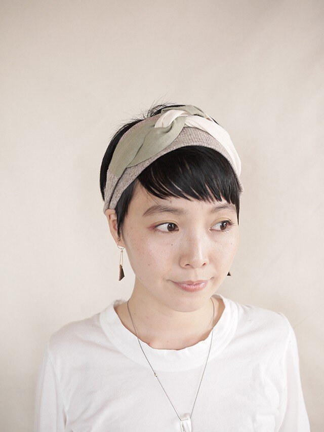 NEW▷patchwork turban <ss 3cloth-014>の画像1枚目