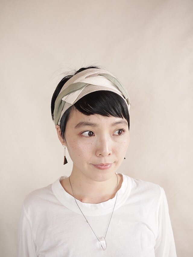 NEW▷patchwork turban <ss 3cloth-015>の画像1枚目