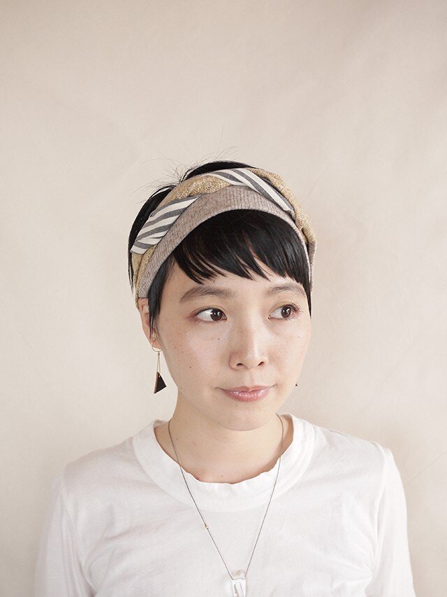NEW▷patchwork turban <ss 3cloth-016>の画像1枚目