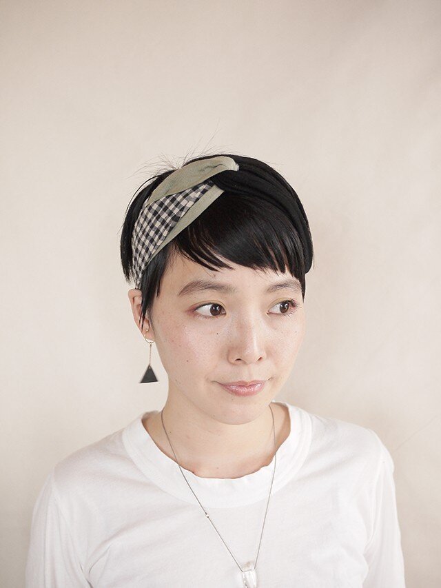 NEW▷patchwork turban <ss 3cloth-017>の画像1枚目