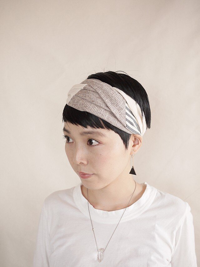 NEW▷patchwork turban <ss 3cloth-019>の画像1枚目