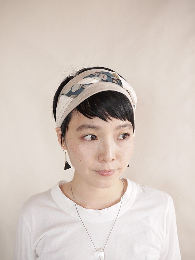 NEW▷patchwork turban <ss 3cloth-021>の画像1枚目