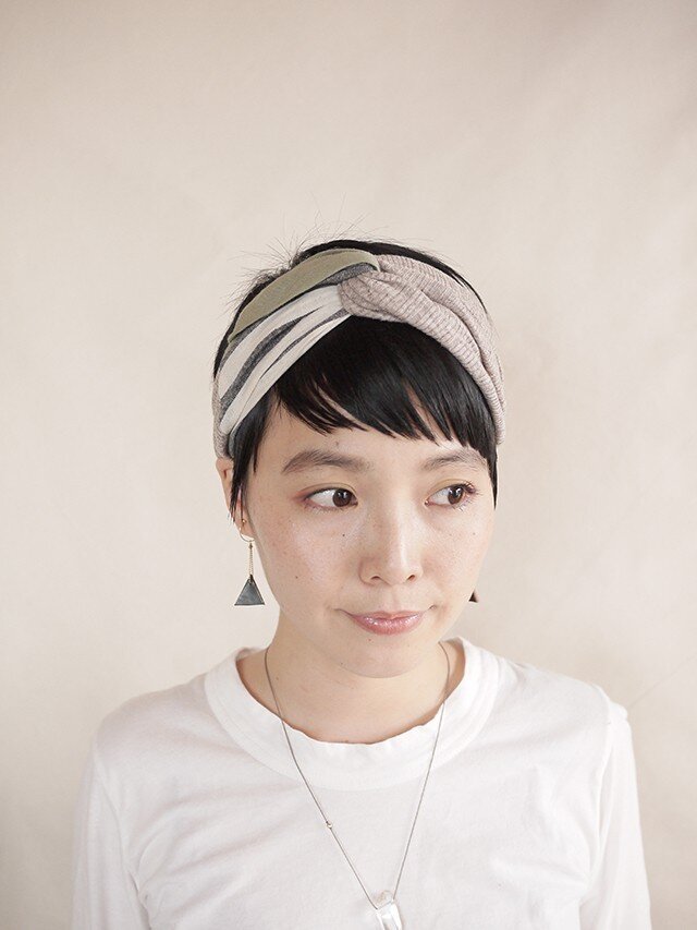 NEW▷patchwork turban <ss 3cloth-022>の画像1枚目